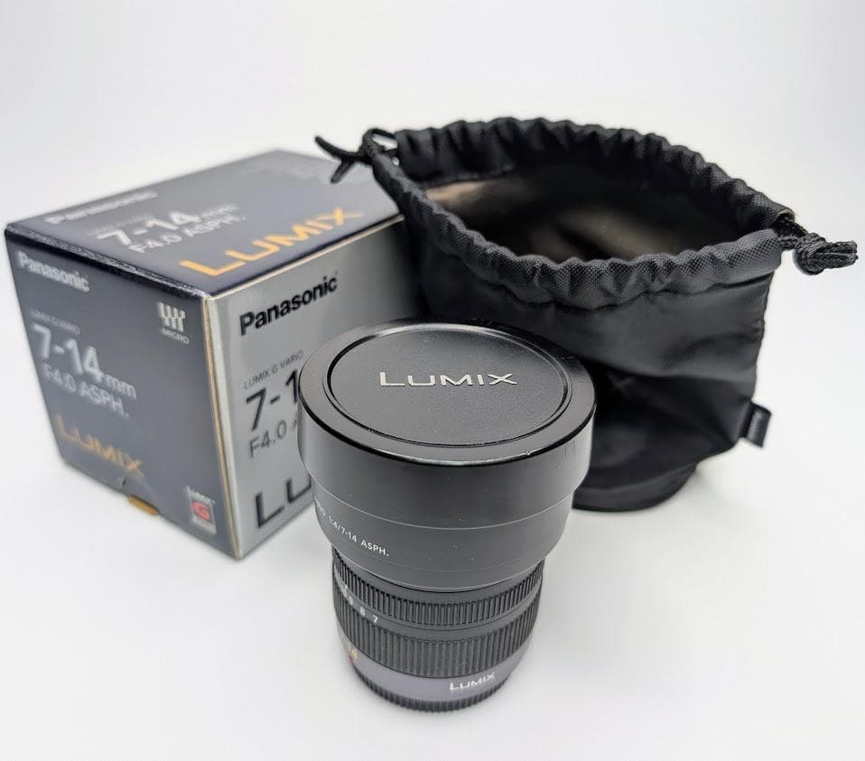 Panasonic LUMIX G VARIO 7-14mm F4 美品