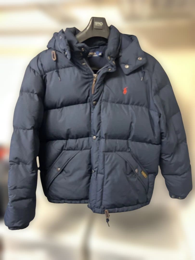 ポロラルフローレン ダウンジャケット ネイビーXXL