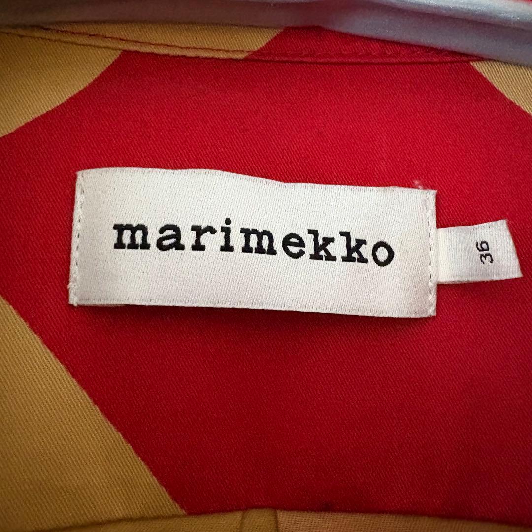 マリメッコ　ウニッコ柄ブラウス　36サイズ