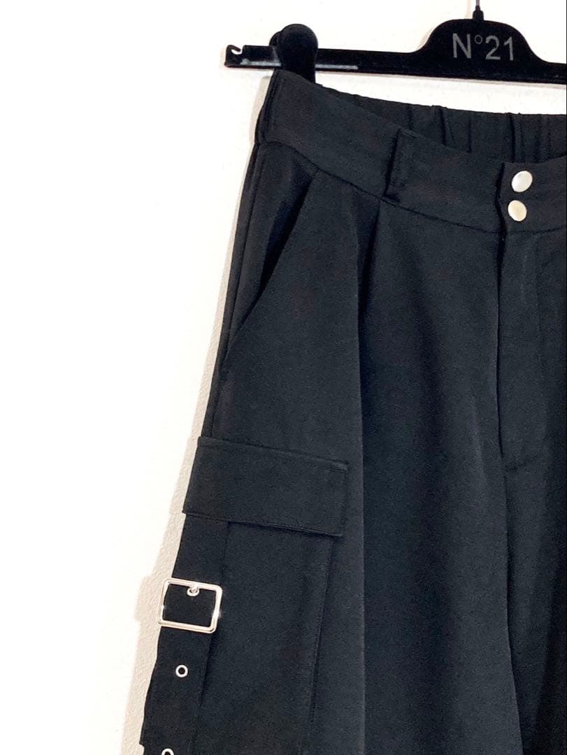 HARE ハレ 2WAYメタルカーゴパンツ　黒　極美品