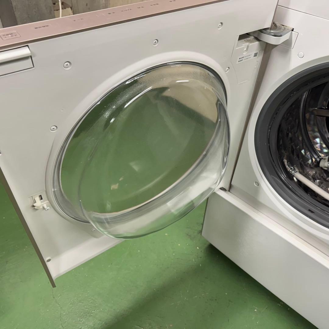 115★日本製★2017年製★パナソニック　ドラム式洗濯機　10KG キューブル