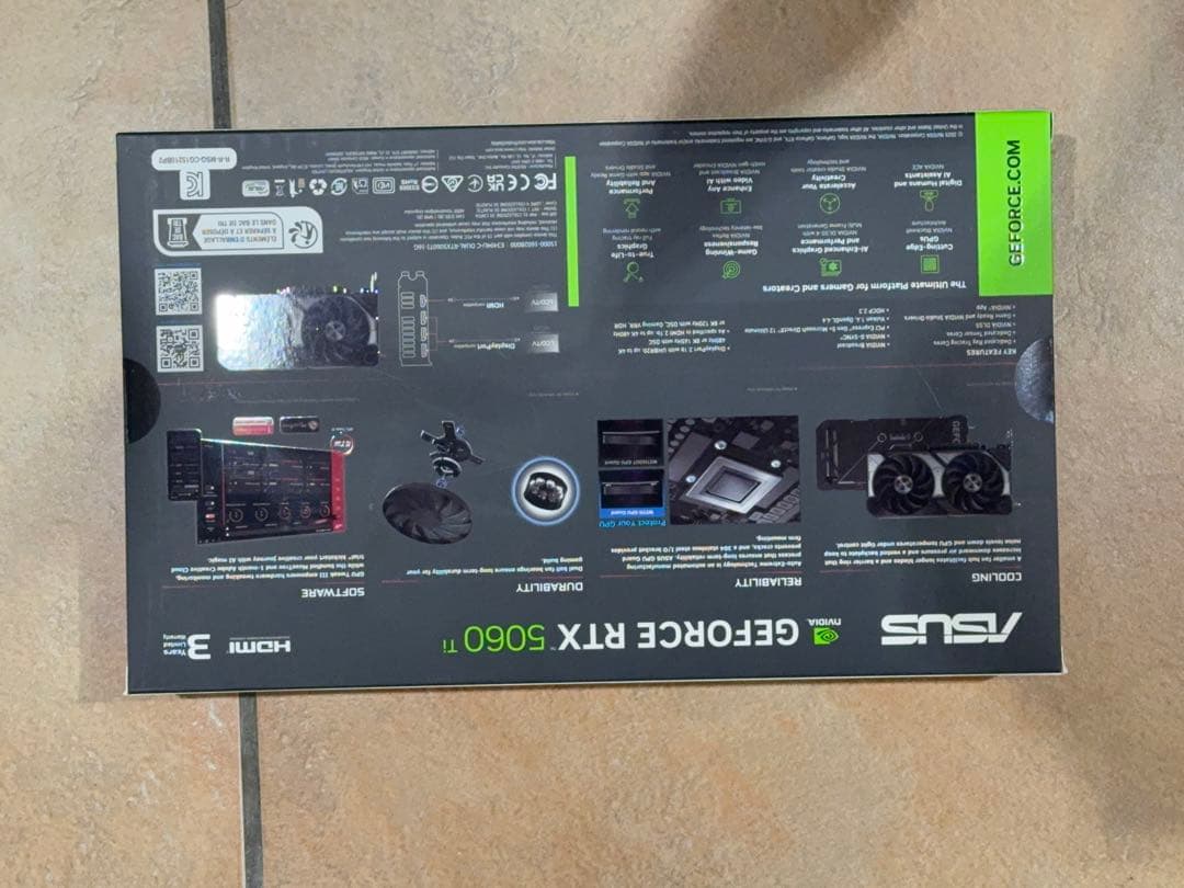 ASUS GeForce RTX 5060 Ti 16GB 新品未開封