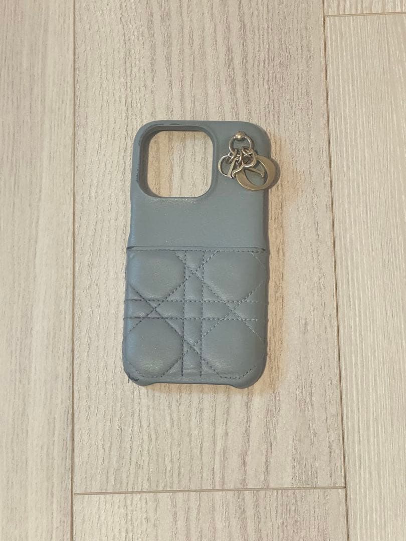 Christian Dior グレー iPhone15proケース