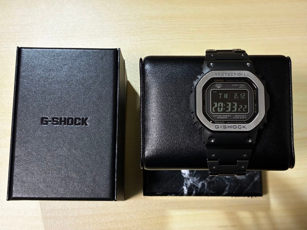 カシオ GMW-B5000MB　フルメタル　マットブラック　美品