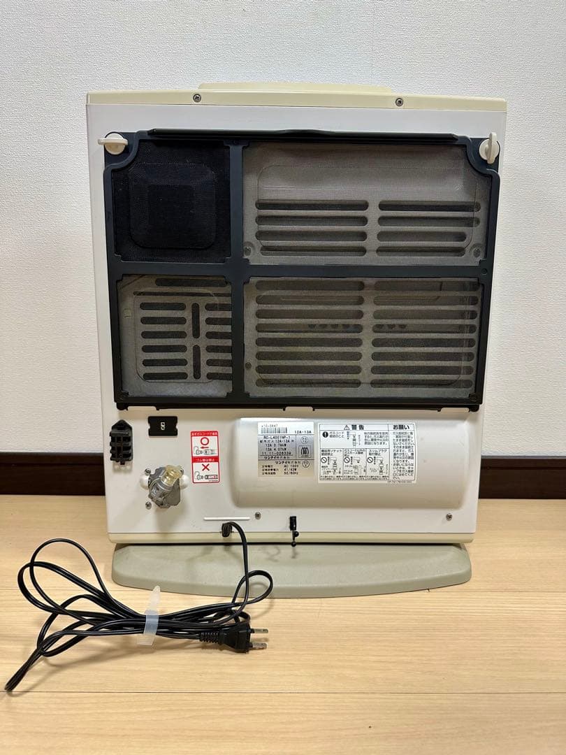 リンナイ A-style IV プラズマクラスター搭載ガスファンヒーター