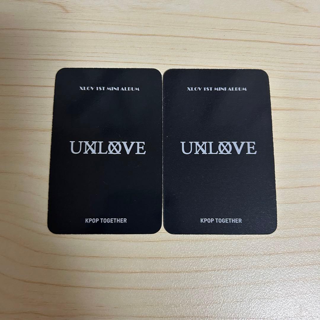 XLOV UXLXVE kpop together トレカ ルイ RUI