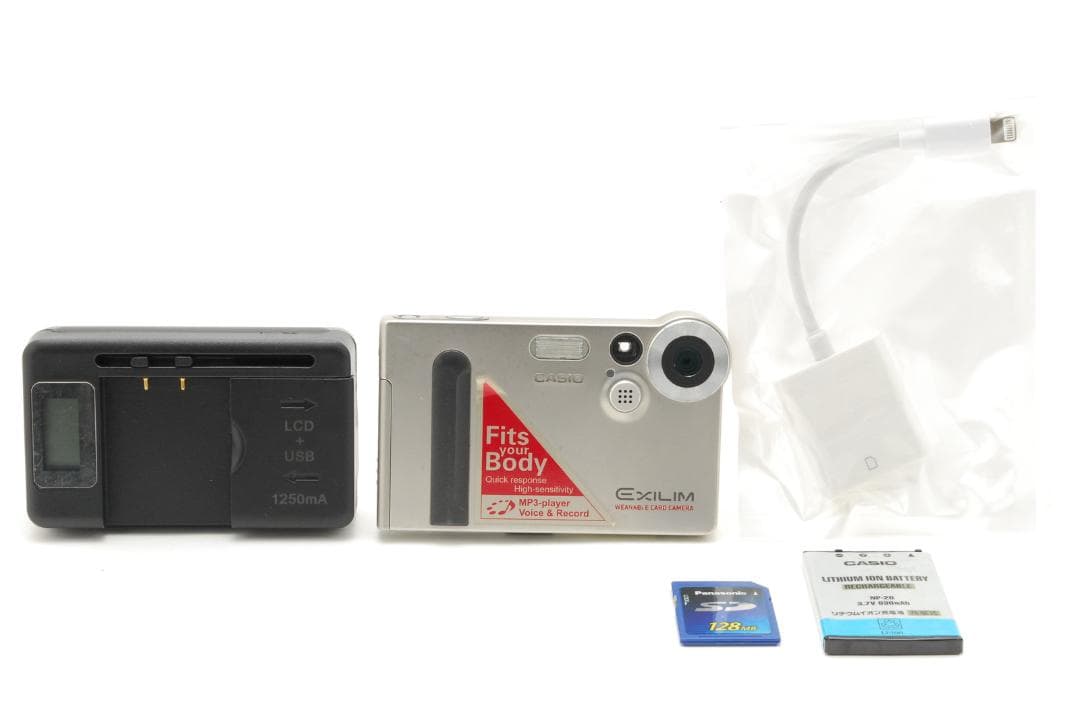 【SDカード付き】カシオ CASIO EXILIM EX-M1 シルバー