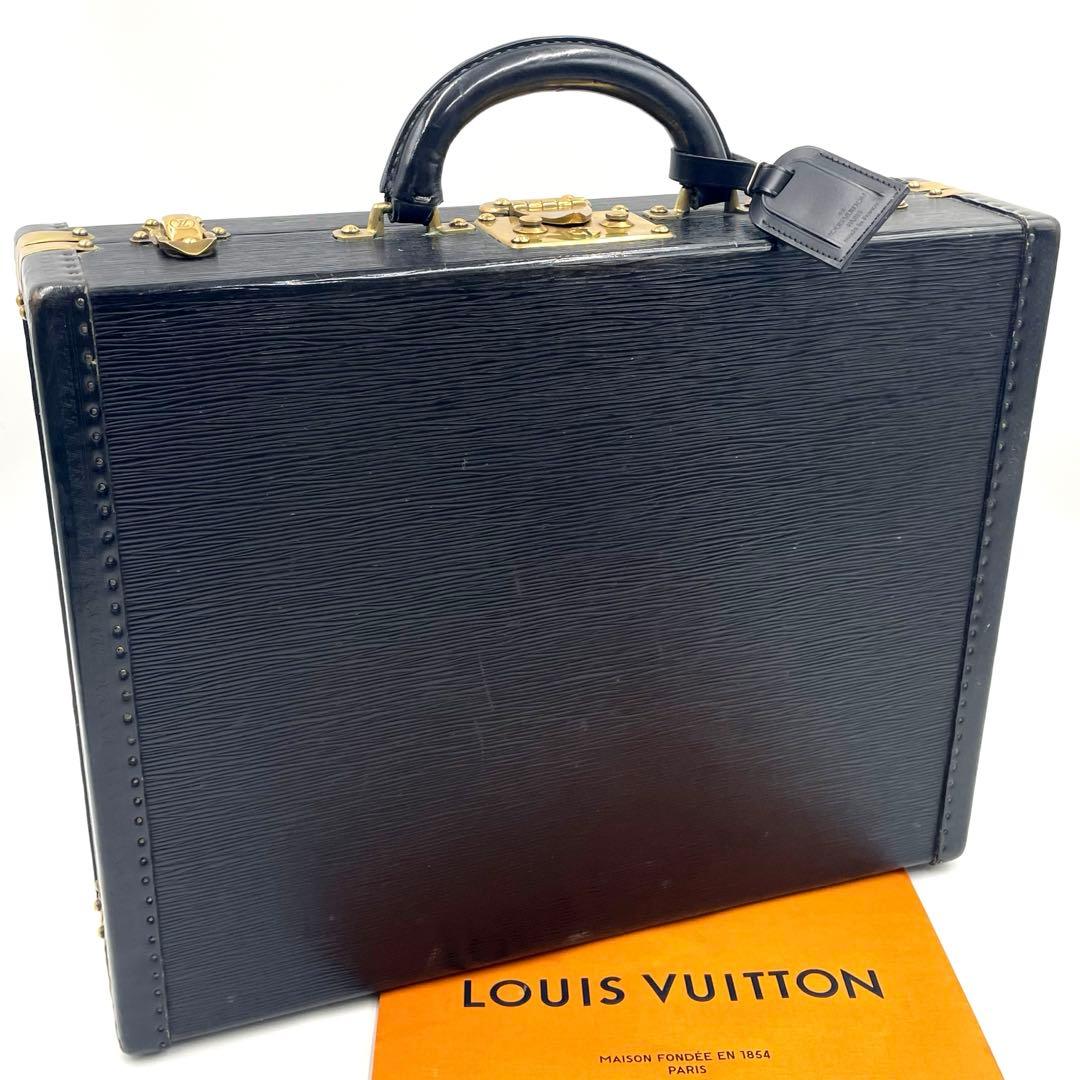LOUIS VUITTONプレジデント アタッシュケース ノワール ヴィンテージ
