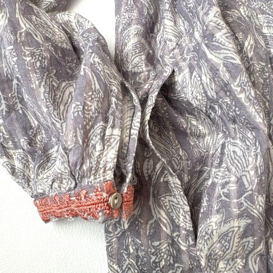 ヌキテパ　ヨークエンブロイダリードレスワンピース　ビューティー＆ユースライラック