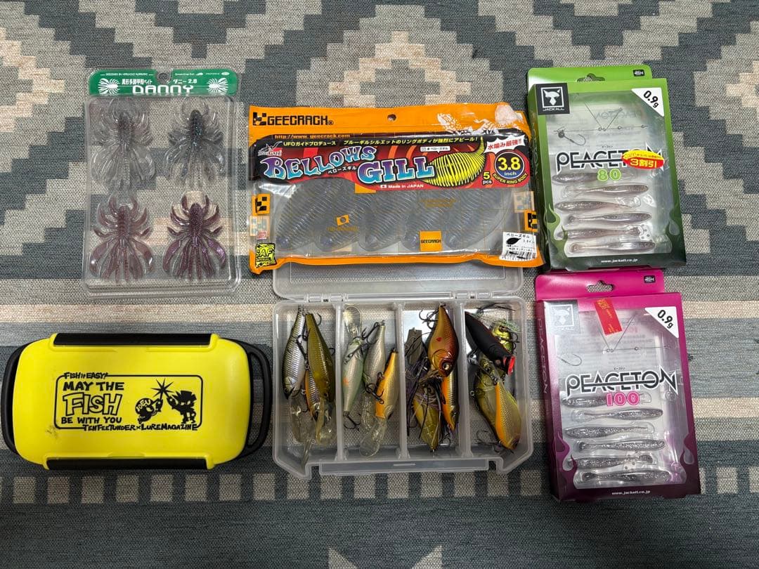 バス釣り引退 メガバス megabass セット pop x issei