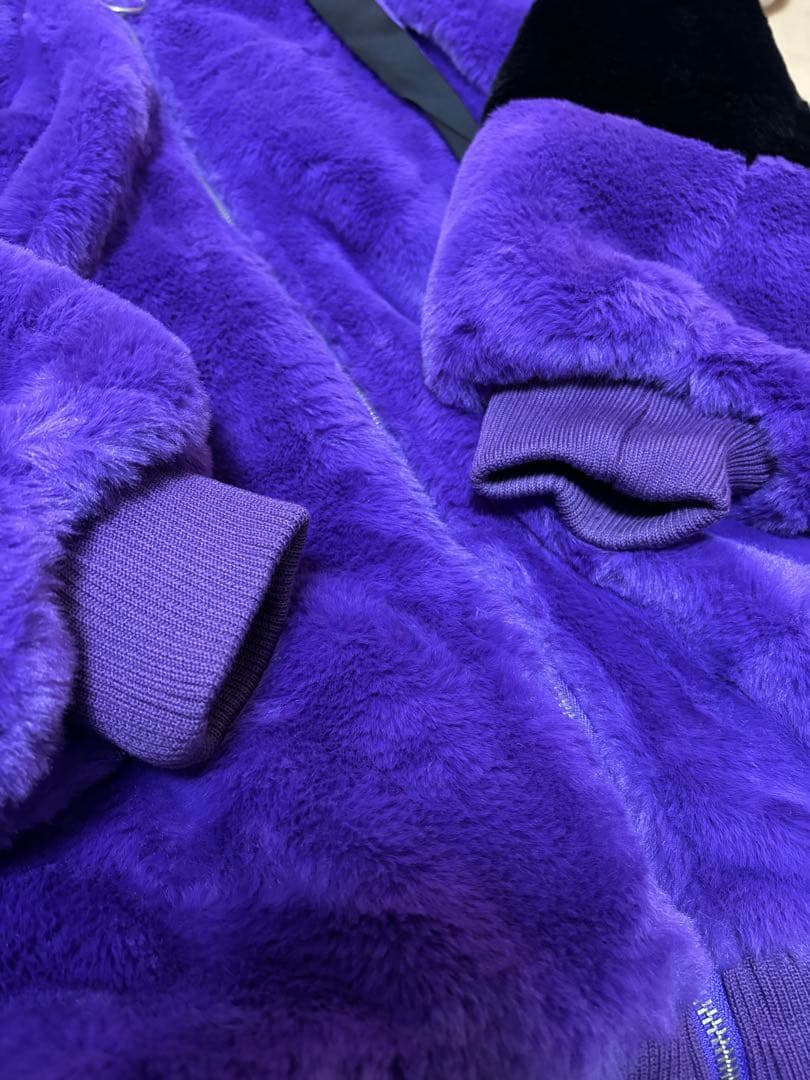 TRAVAS TOKYO　フード付 エコ ファー コート ジャケット パーカー