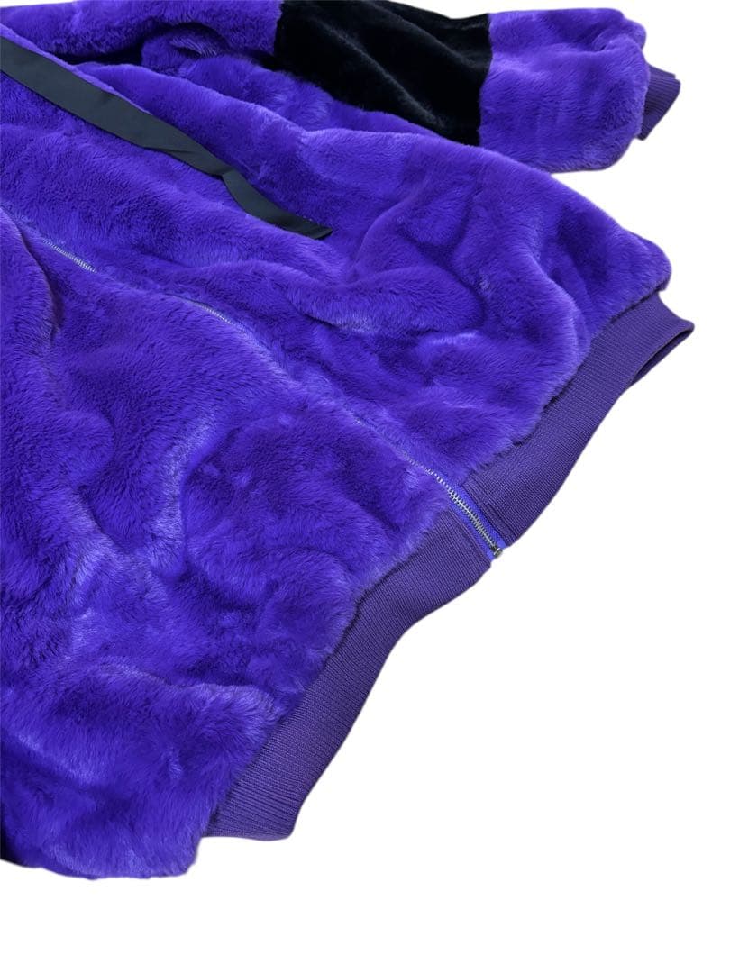 TRAVAS TOKYO　フード付 エコ ファー コート ジャケット パーカー