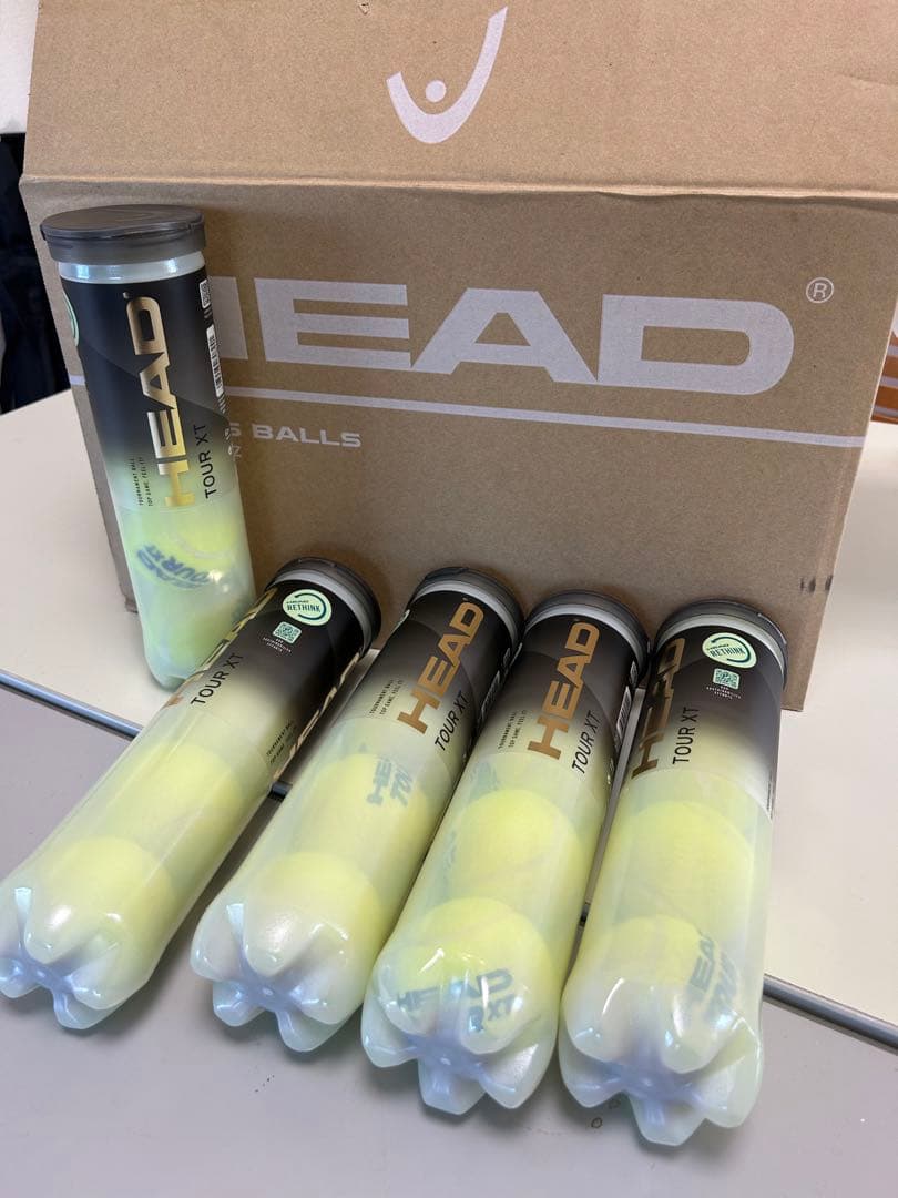 【新品未使用】HEAD TOUR XT テニスボール 9缶（4球缶×9）36球