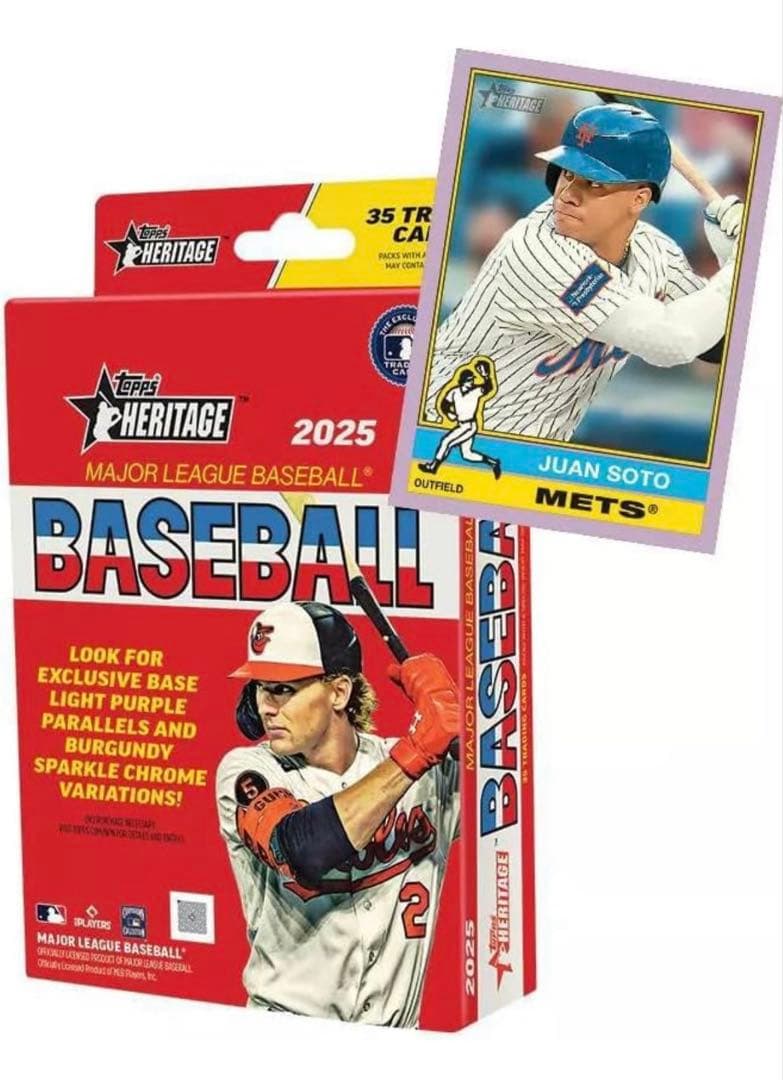 2025 Topps MLB ヘリテージ 野球 トレーディングカード