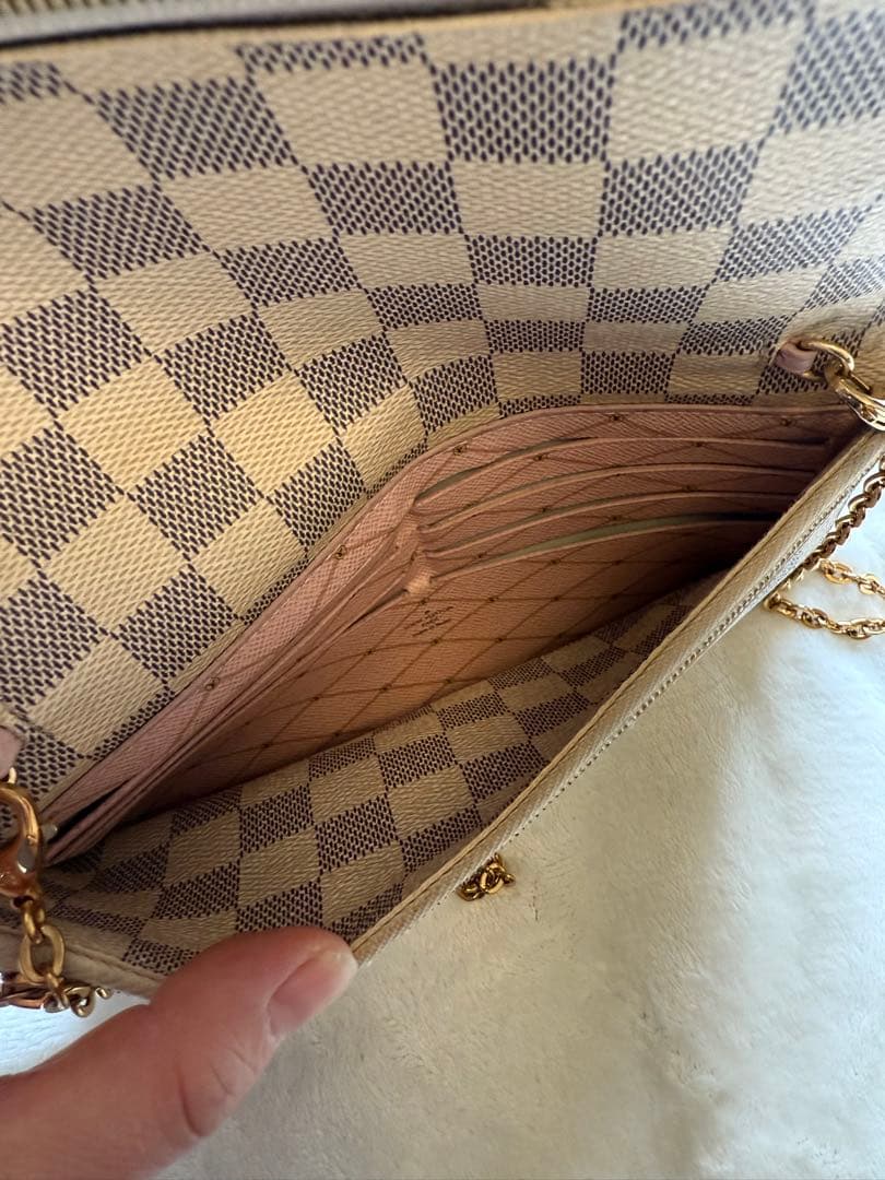 ルイヴィトンサマートランク ダミエ・アズール ポシェット・ウィークエンド