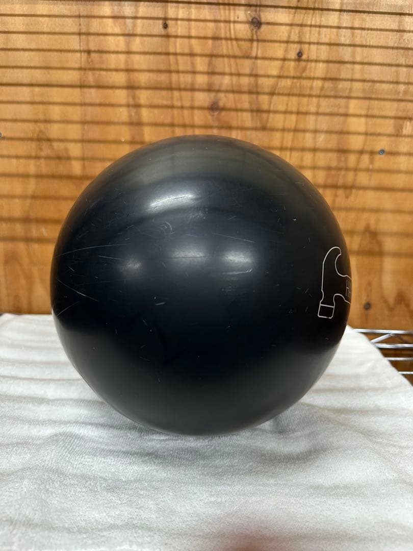 ⭐️美品⭐️ ブラックハンマー　ボウリングボール　15ポンド
