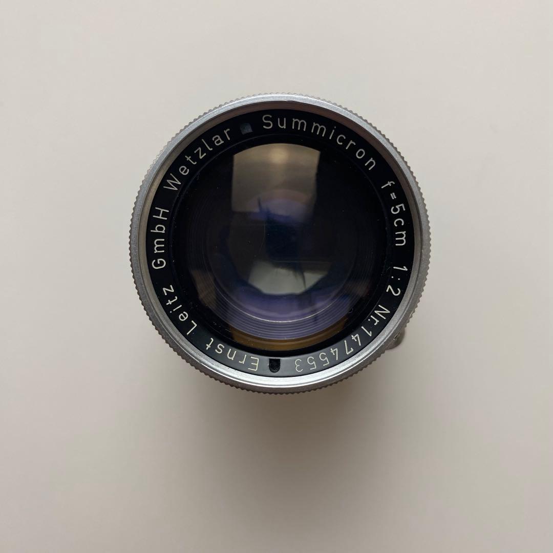 Leica Summicron 5cm F2 1st 初代 前期 固定鏡筒