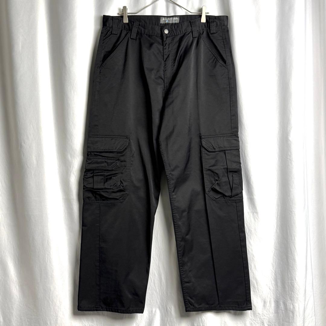 90s Levi's SILVER TAB ナイロン コットン バギー カーゴ