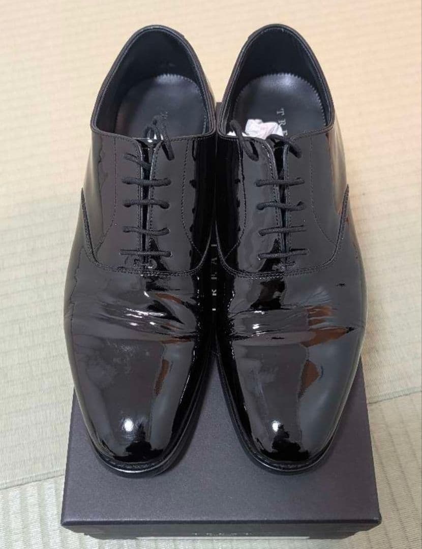 【定価4.9万円】 トリートドレッシング 新郎シューズ エナメルシューズ 結婚式