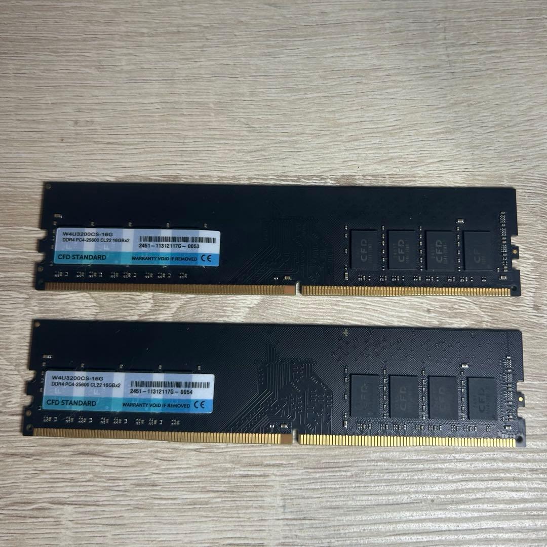 【訳あり】CFD W4U3200CS-16G DDR4 計32GB