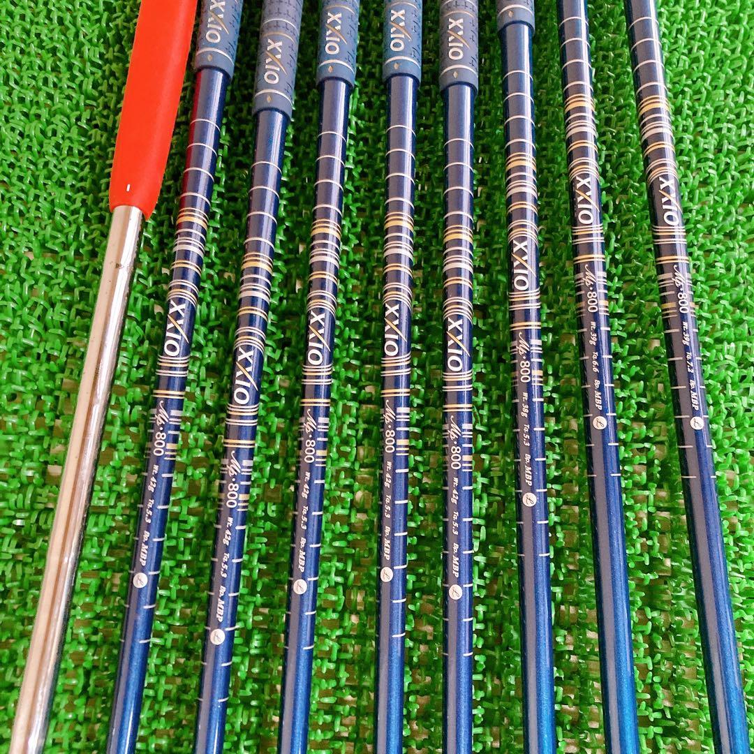 ゼクシオエイト XXIO8 MP800 L レディース右利き 9本セット ゴルフ