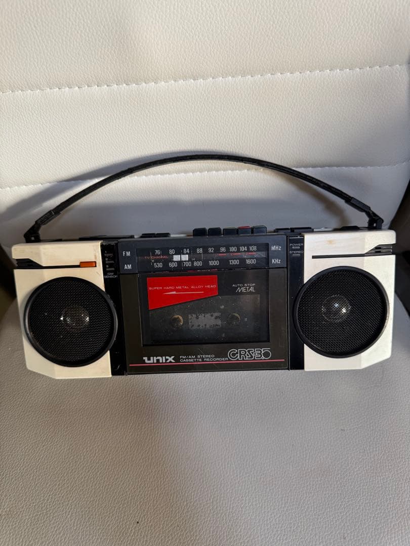 UNIX CRS30 ラジオ・カセットレコーダー