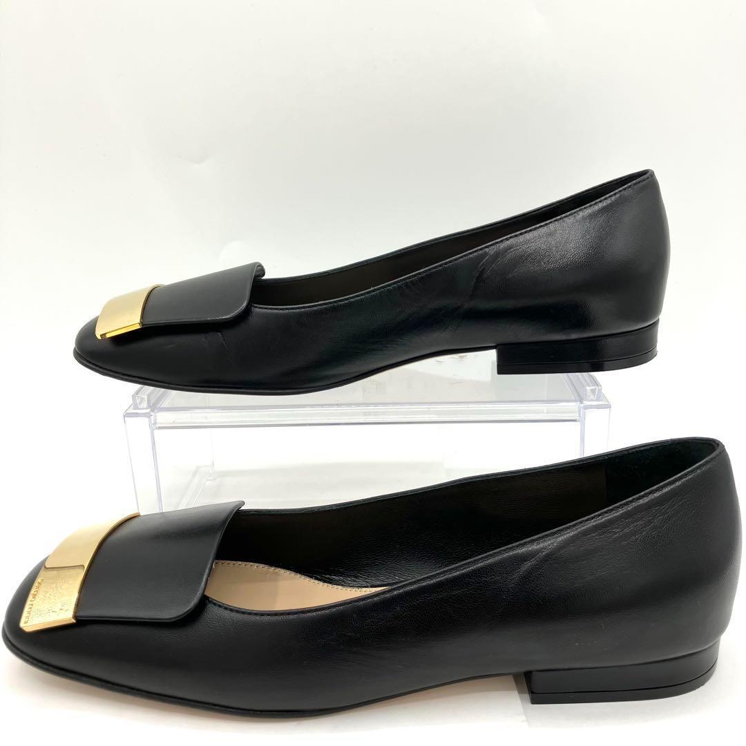 現行品・美品　セルジオロッシ　SR1 バレリーナ　フラットパンプス　24.5cm