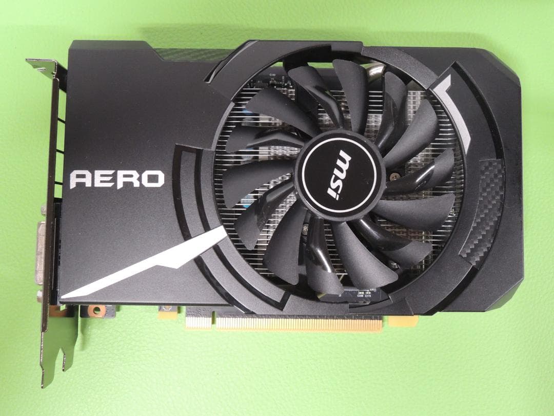 グラフィックボード・グラボ・ビデオカード MSI GeForce GTX1060 AERO ITX 6G OC