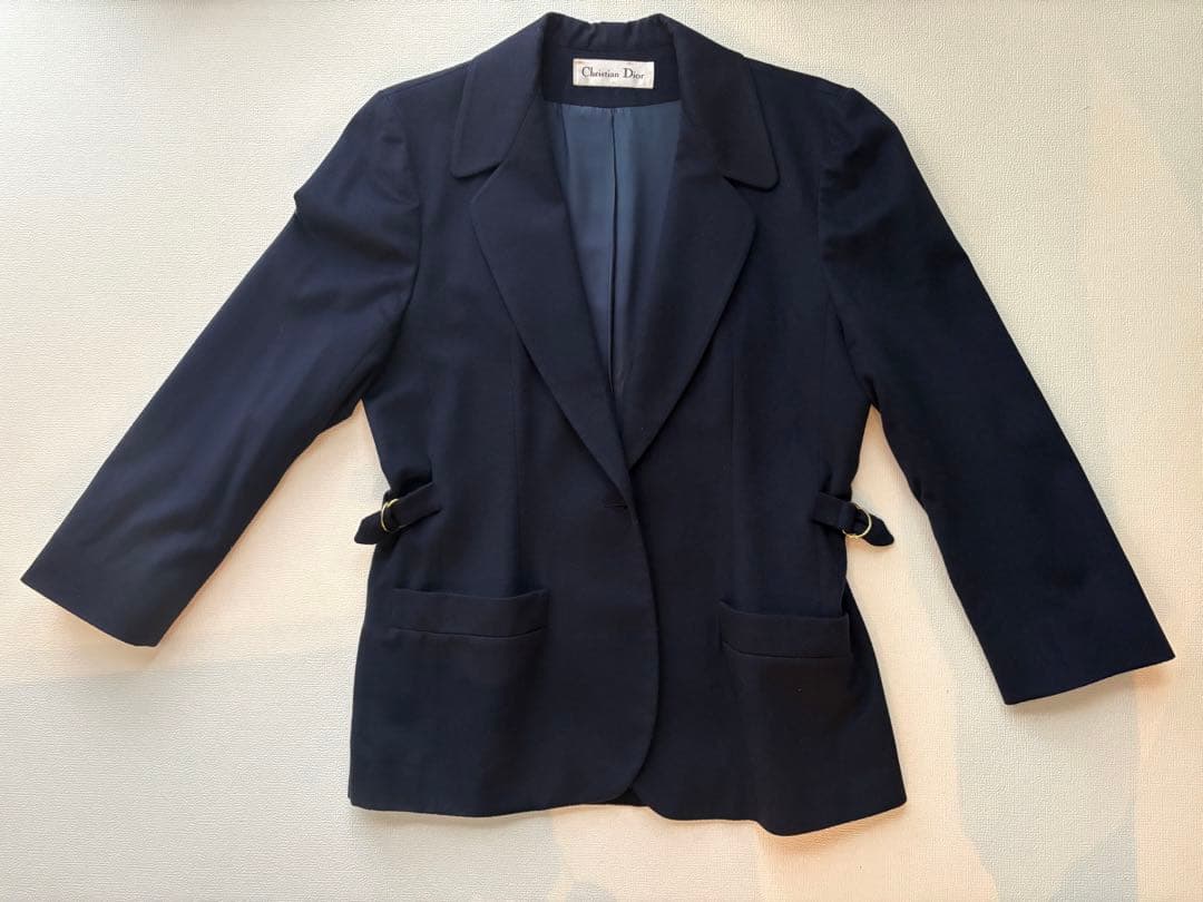 [1/8まで出品予定] Dior ネイビー テーラードジャケット