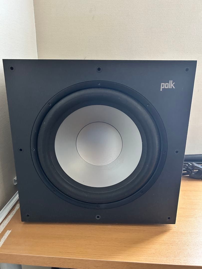 POLK AUDIO MXT12 サブウーファー　ブラック キューブ型