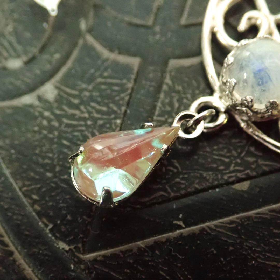 専用⭐︎サフィリーン✴︎星と月舟のネックレス