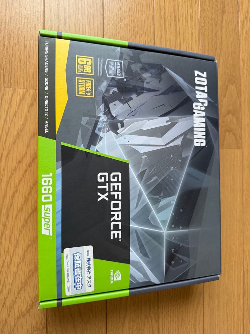 【中古】ZOTAC GTX 1660 Super 6GB