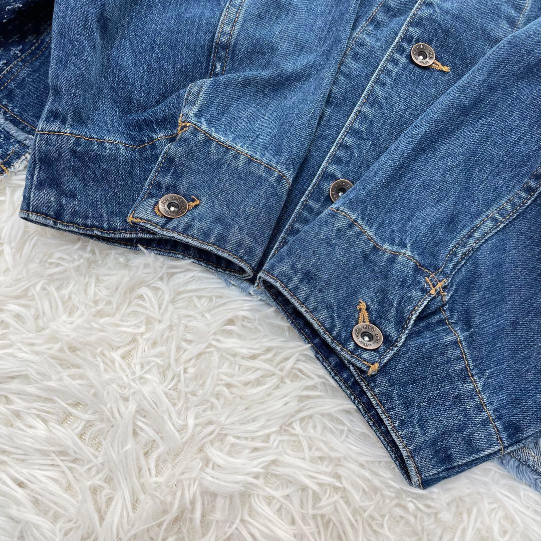 即完売品 2025年 ニコアンド リメイクカバーオール デニムジャケット