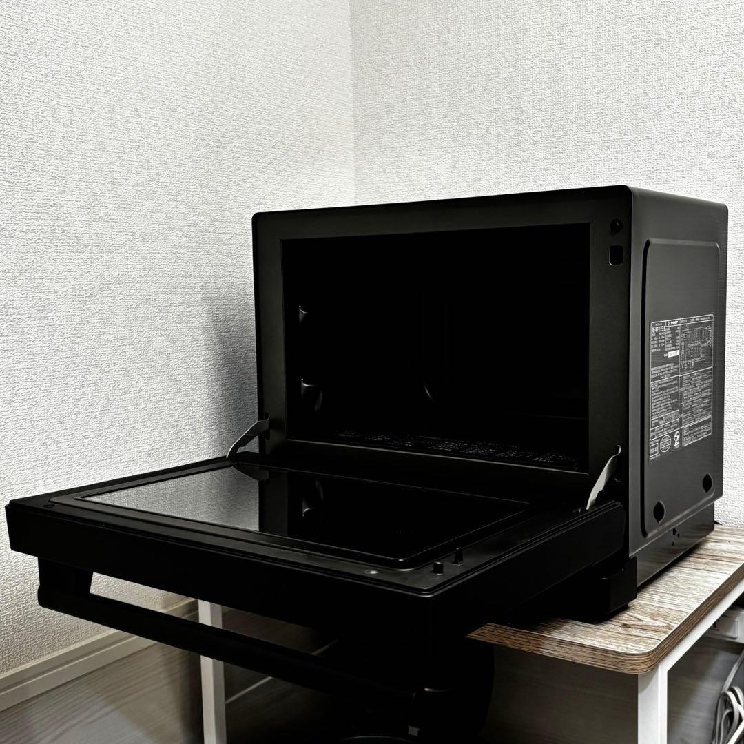 不*王様 2025年製 SHARP RE-WF275ブラック オーブンレンジ過熱