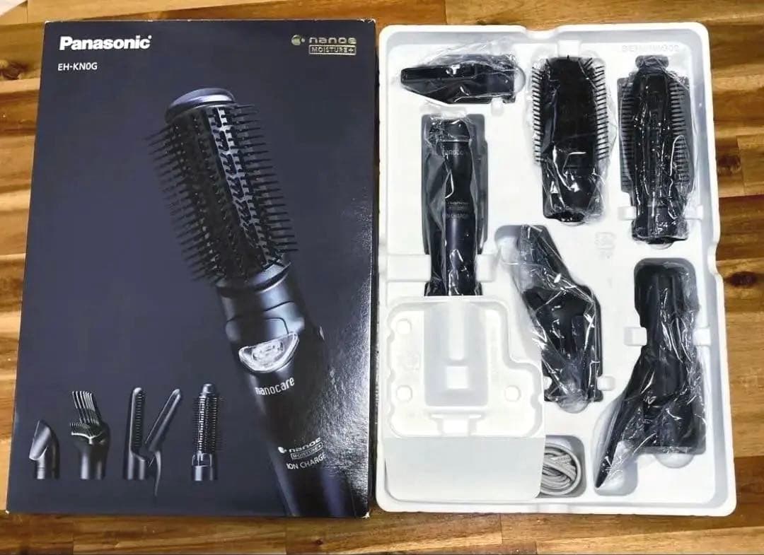 お値下げPanasonic EH くるくるドライヤー　ナノケアEHーKN0GーA