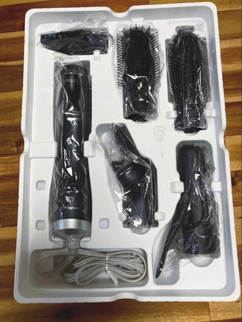 お値下げPanasonic EH くるくるドライヤー　ナノケアEHーKN0GーA