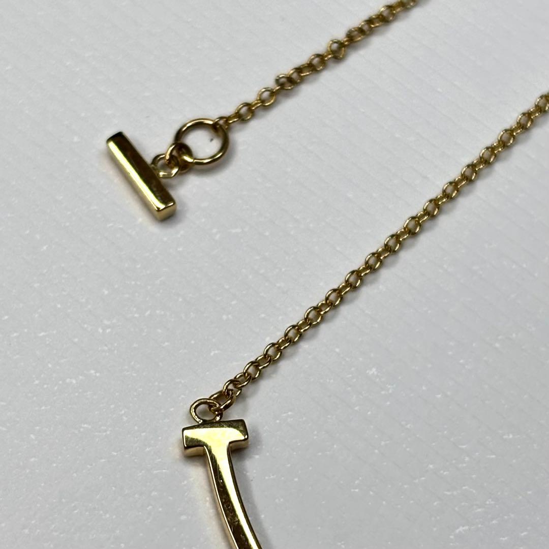 『専用です』ティファニー T スマイル ペンダント スモール K18