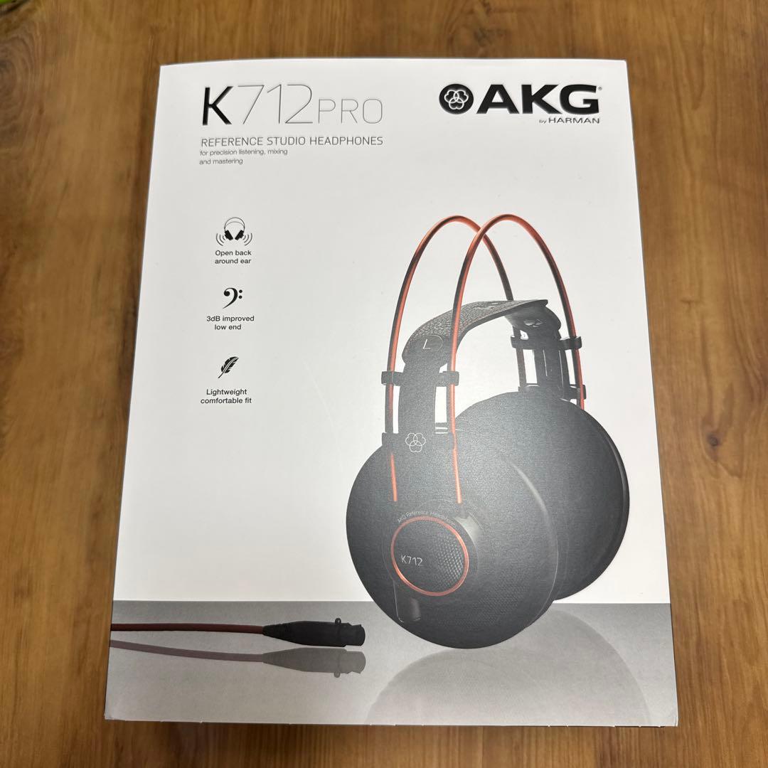 【美品】AKG K712 PRO ヘッドフォン