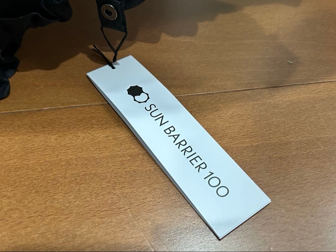 サンバリア100 タグ付きMサイズフリル付き 日傘