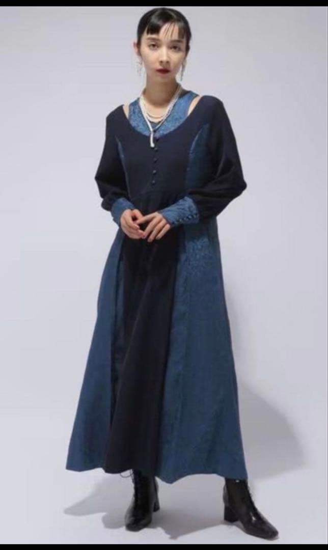 ⭐︎限定品 HARE ジャガードキリカエモードドレス