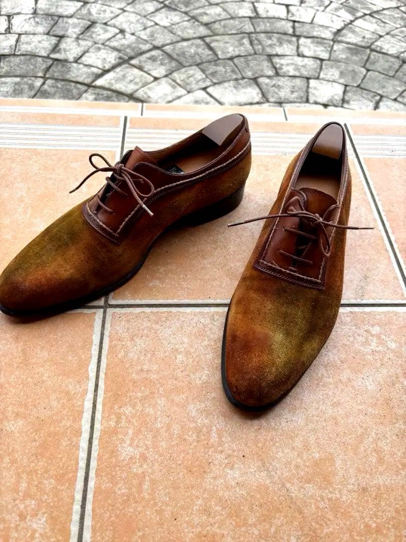 Berluti スウェードシューズ 純正シューツリー付き