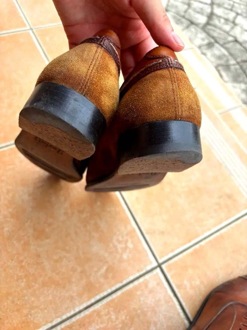 Berluti スウェードシューズ 純正シューツリー付き