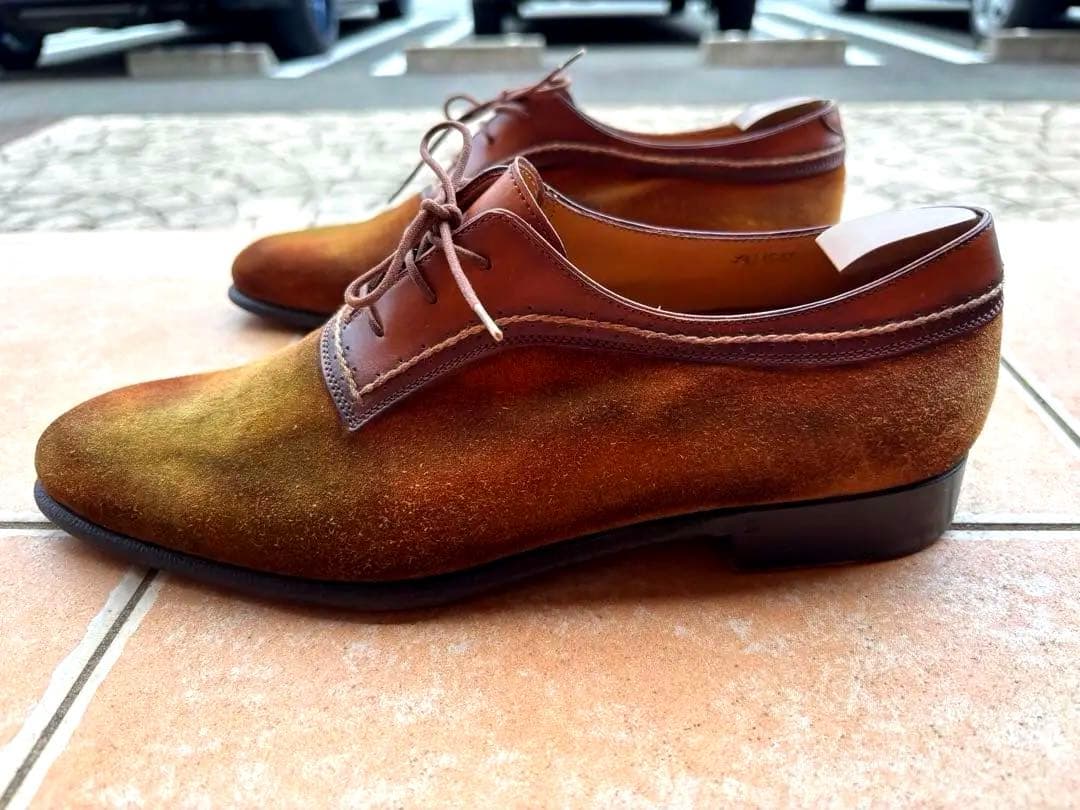 Berluti スウェードシューズ 純正シューツリー付き