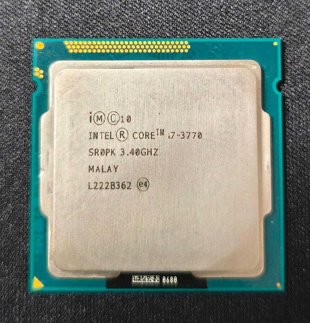 CPUまとめ売り　intel CORE i7 3770×3