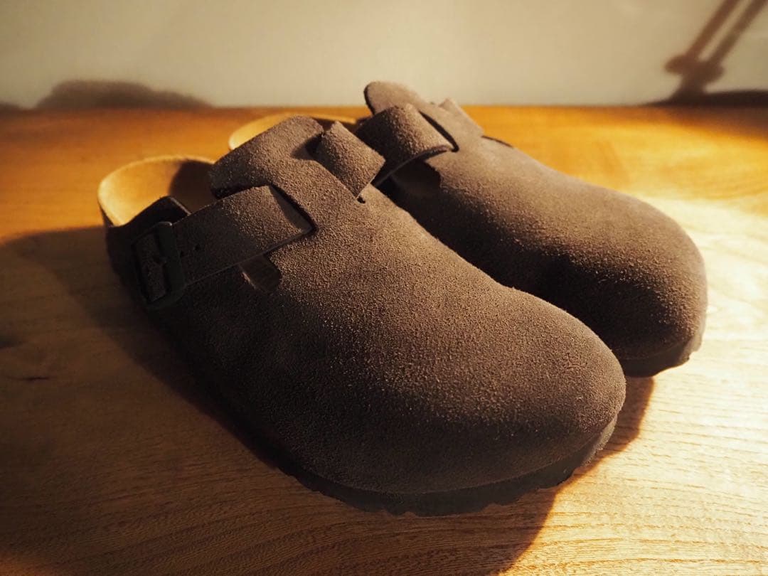 BIRKENSTOCK BOSTON ベルベットグレイ