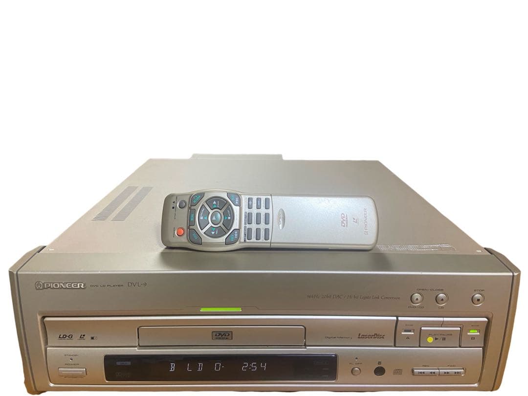 メンテ済み　リモコン付き　パイオニア　レーザーディスクプレーヤー　DVL-9