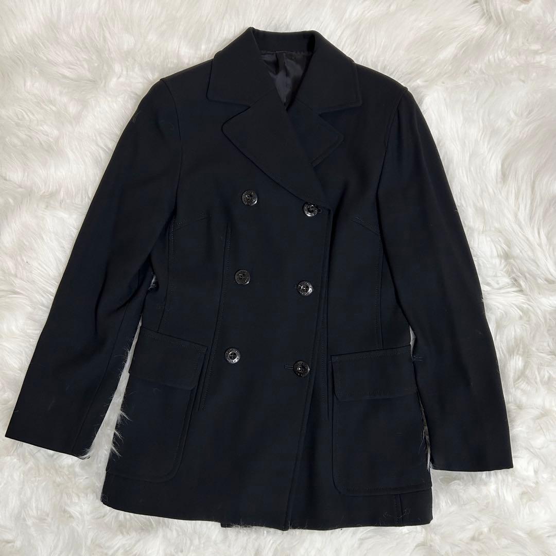 【美品】Burberrys BLUE LABEL／テーラードコート／ダブル／40