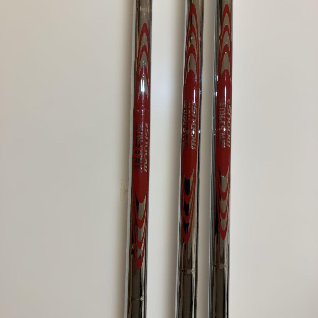 期間限定値引き　ピンスリーブ　モーダス105R 3本セット　ユーティリティ