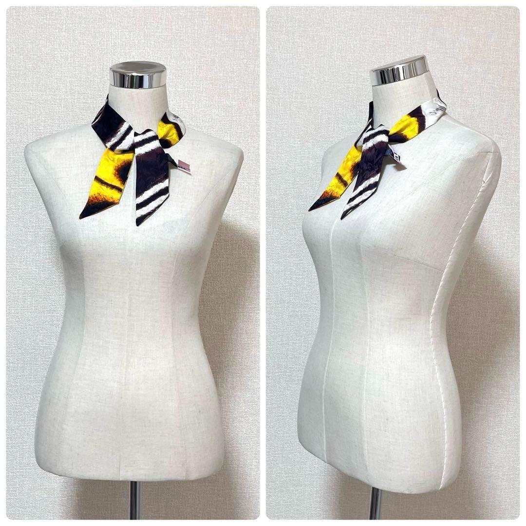 【美品】discord yohji yamamoto　ナロー スカーフ　19ss