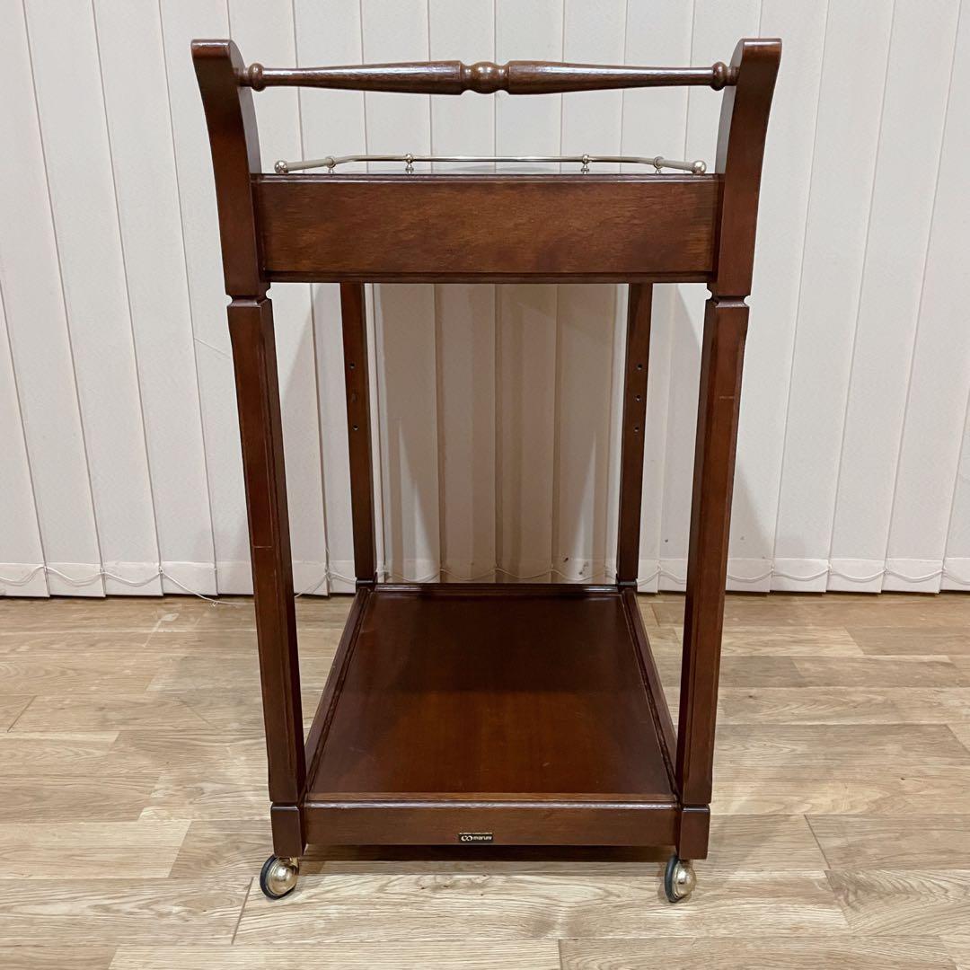 オールド　マルニ木工 マキシマム ワゴン エレガント　カート　キッチンワゴン